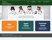 Tablet Screenshot of oakwoodsoftware.com